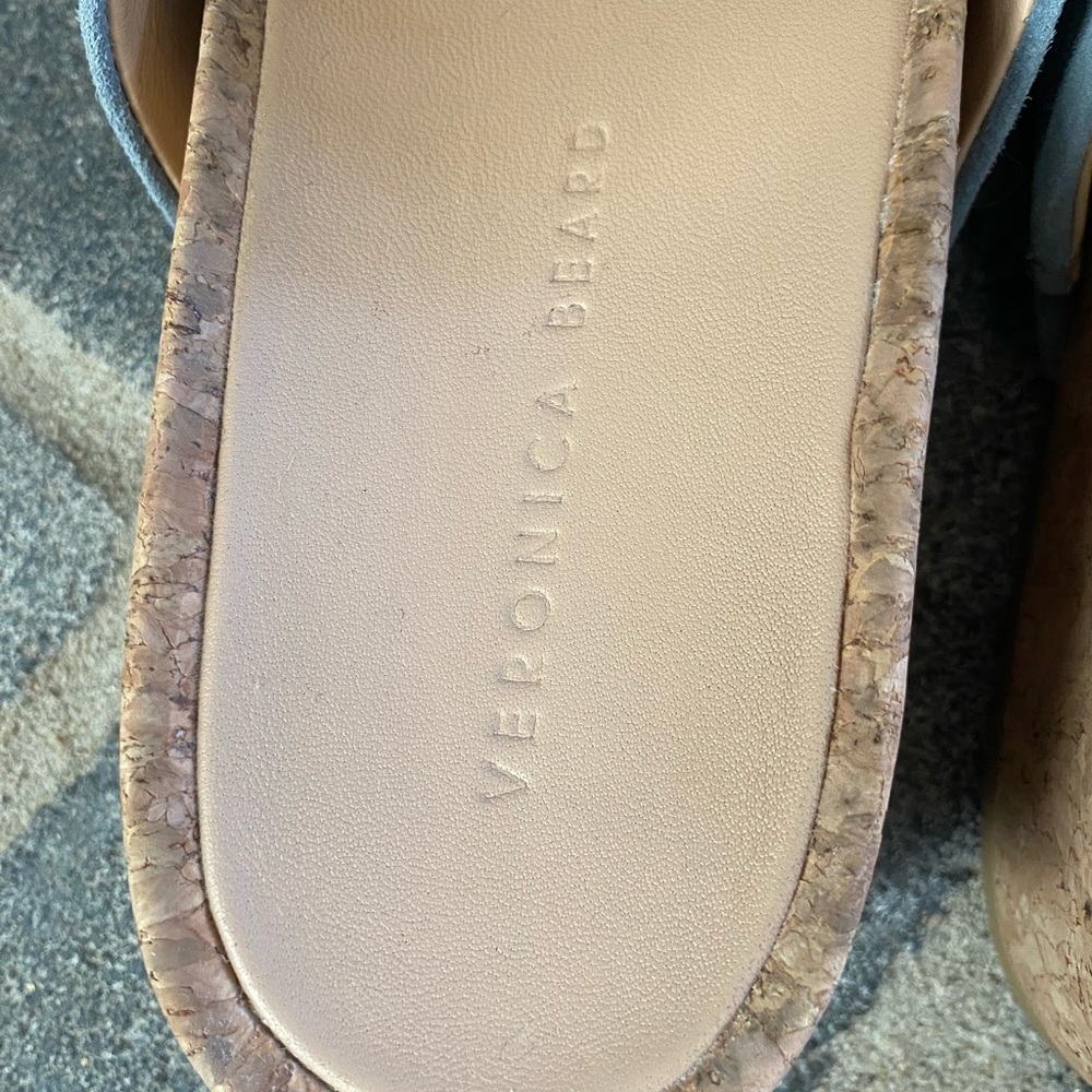Veronica Beard Suede Sandals Size 5.5 - Picture 5 of 11